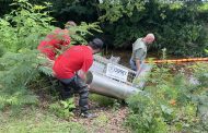 Litter removal device installed in Pinson's Beaver Creek