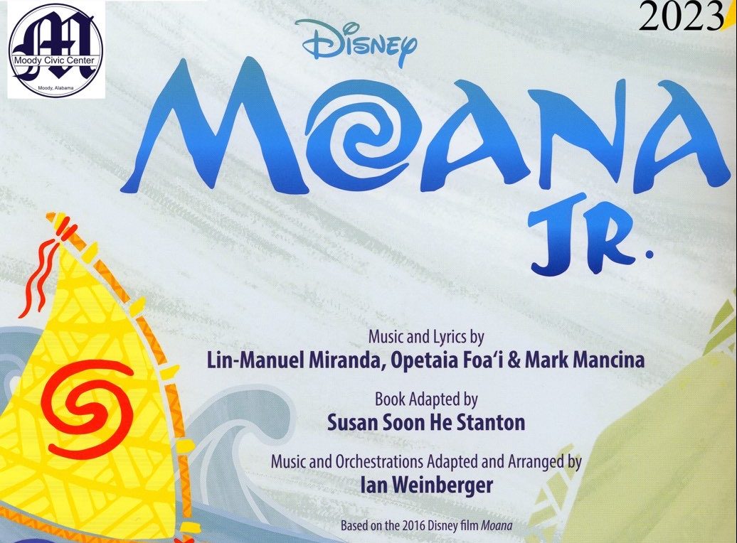 Moody Civic Center’s 1st annual Theater Camp presents ‘Moana Jr.’ this weekend