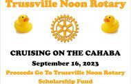 Trussville Noon Rotary presents ‘Cruising on the Cahaba’ duck race