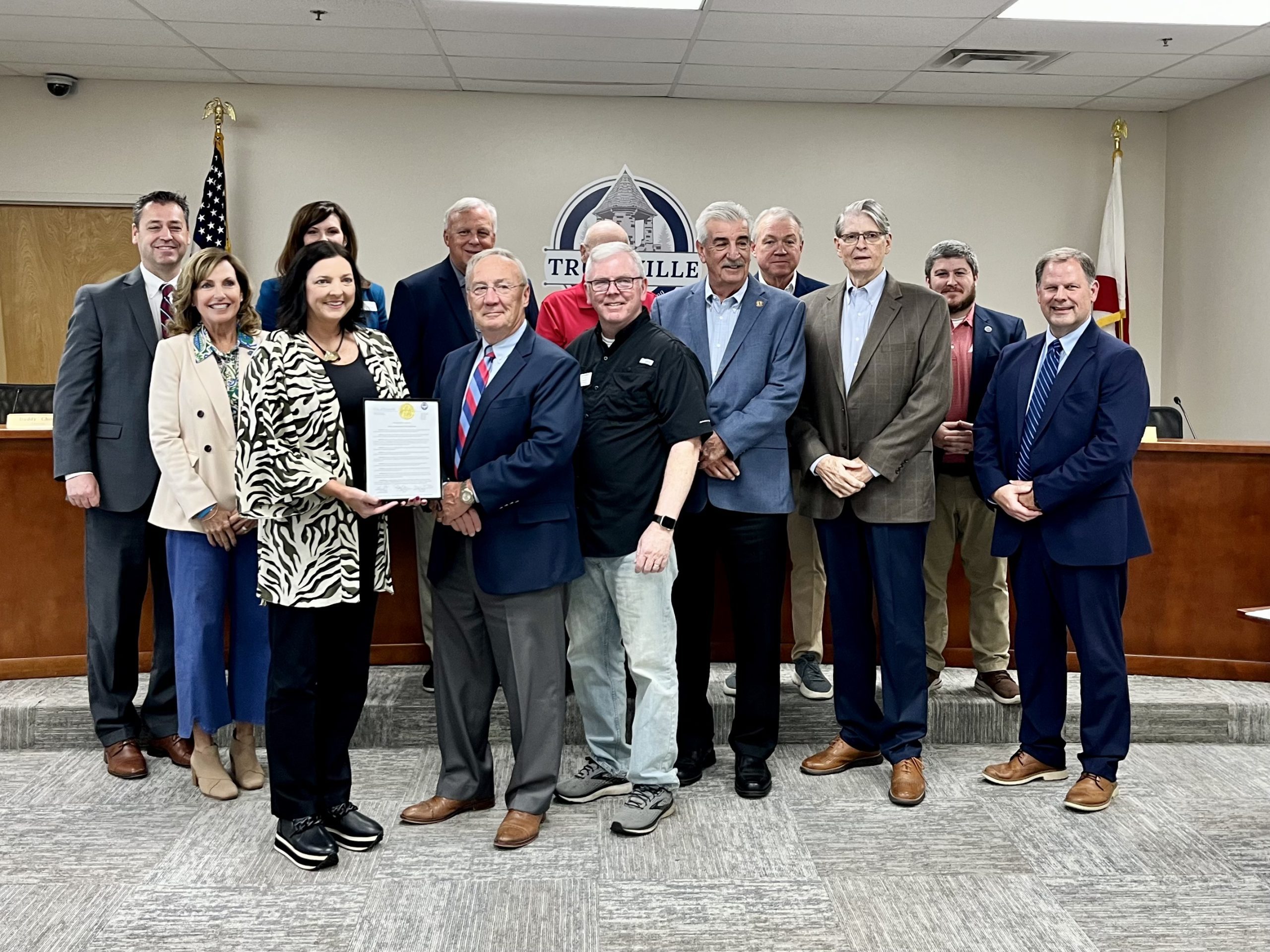 Trussville Council recognizes Dispatcher of the Year, World Polio Day