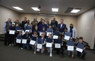 Moody Council recognizes cheerleader, football team for championship wins