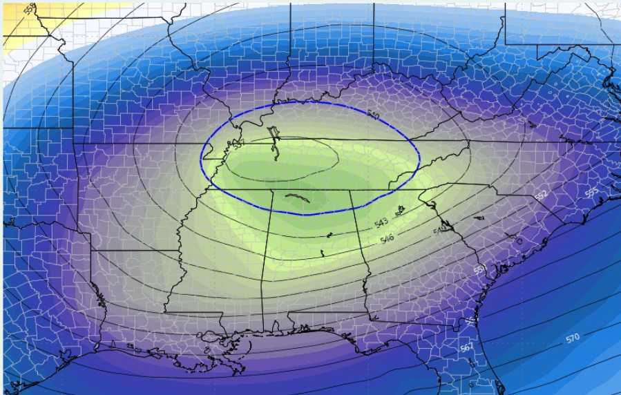 Snow possible for Alabama by week's end