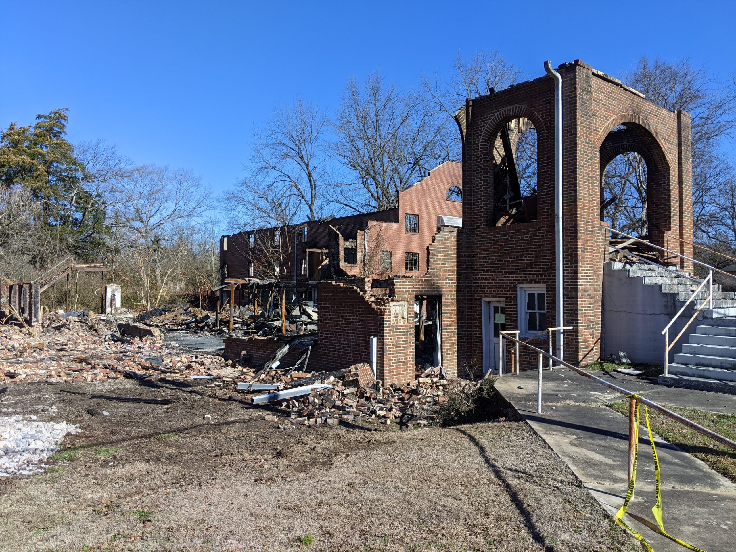 Leeds Council declares church destroyed by fire a public nuisance, gives $500K to BOE