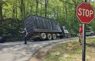 Breaking: Unbalanced truck blocking Chalkville Road