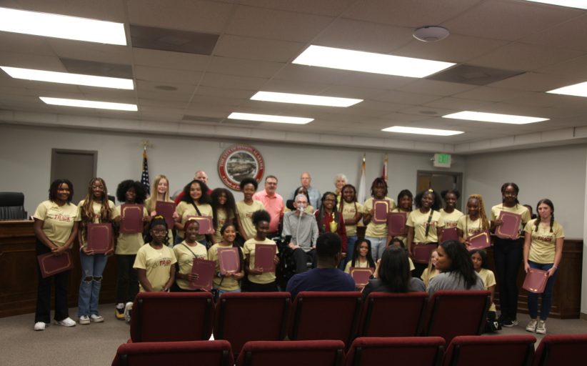 Pinson Council recognizes Rudd track team, hears from PVHS Principal on state report card